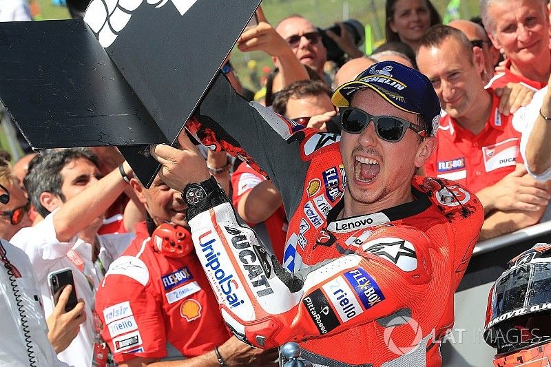 Ganador, Jorge Lorenzo, Ducati Team