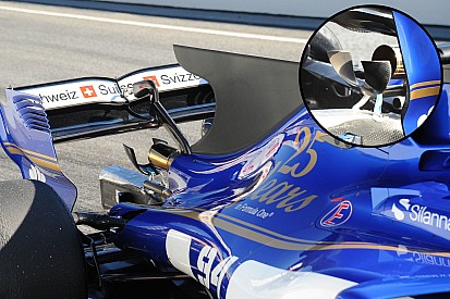 Technique - Version inédite du ‘monkey seat’ sur la Sauber