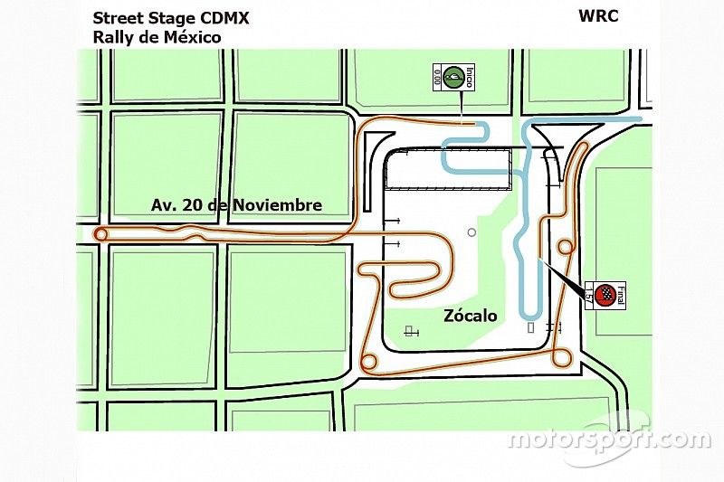 Rally México modifica la ruta en la Ciudad de México