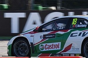 Monza, Libere 1: Monteiro primo con brivido