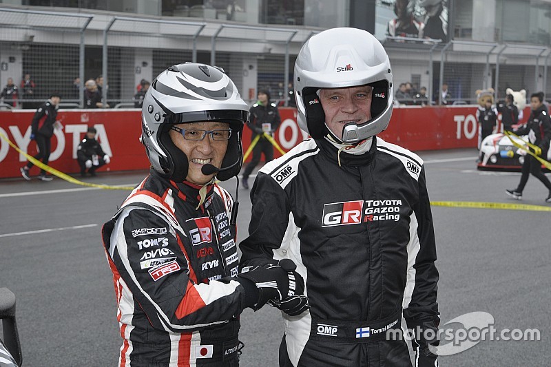 【WRC】チーム総代表トヨタ社長「両国の国歌を聞けたことに大変感激」