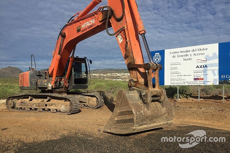 A Tenerife sono già cominciati i lavori di sbancamento