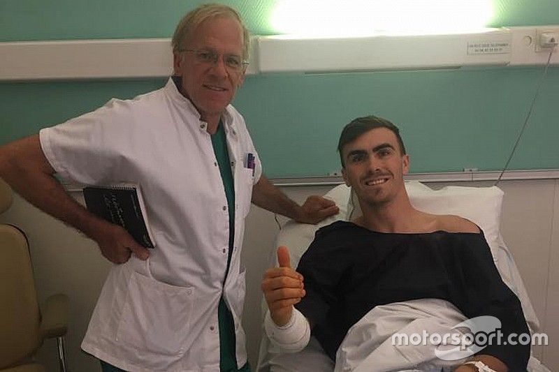 Loris Baz, operado en Francia de síndrome compartimental en el brazo derecho