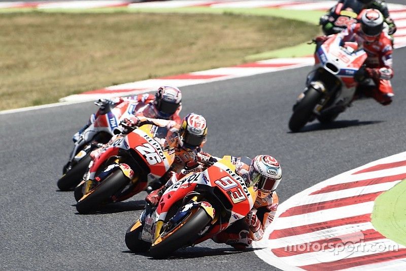 Márquez se diz feliz com pneu simétrico: "voltei a sorrir"