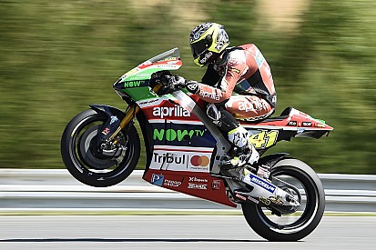 Aleix Espargaro regala ad Aprilia l'ottavo posto a Brno