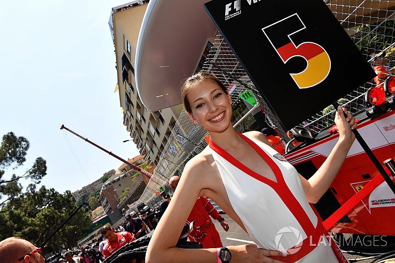 Vettel blij met grid girls in Monaco: "De situatie is een beetje opgeblazen"
