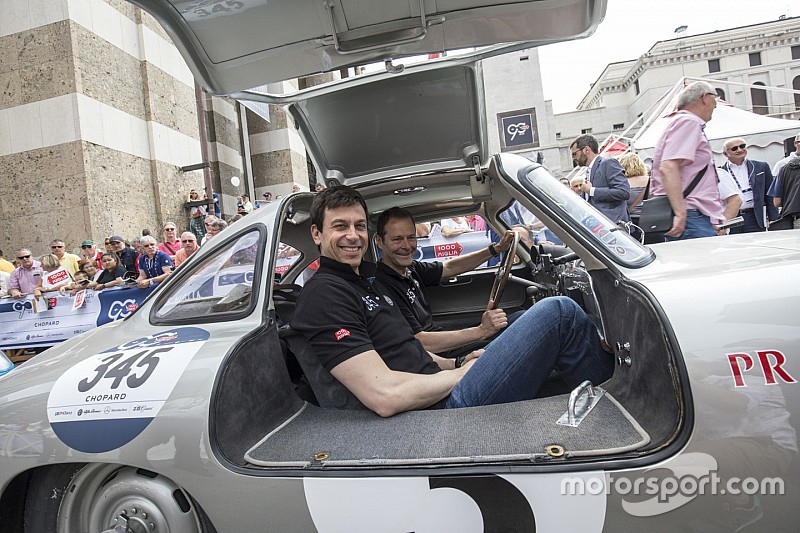 Wolff rapito dalla 1000 Miglia: "In Italia lo sport dell’automobile è vita!"