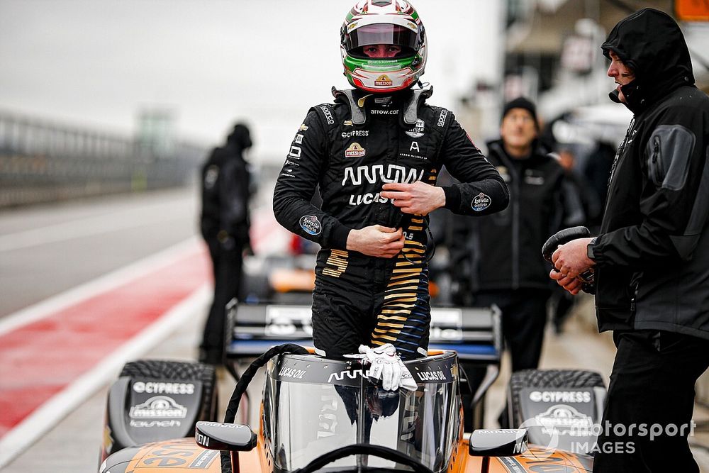 O'Ward tercero en primera práctica en Texas, Dixon al frente