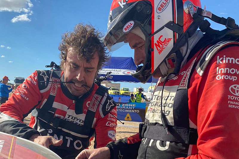Alonso uszkodził zawieszenie
