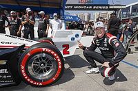 Newgarden houdt hoop op IndyCar-titel levend met pole in Long Beach