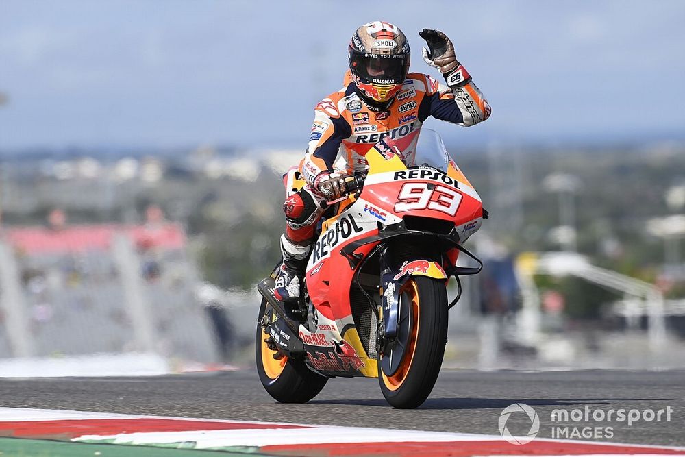 MotoGP, Austin, Libere 2: Marquez di un soffio su Miller