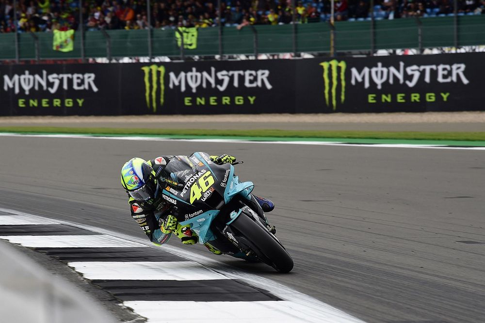 Teleurstellende P18 in laatste Britse GP doet Rossi pijn