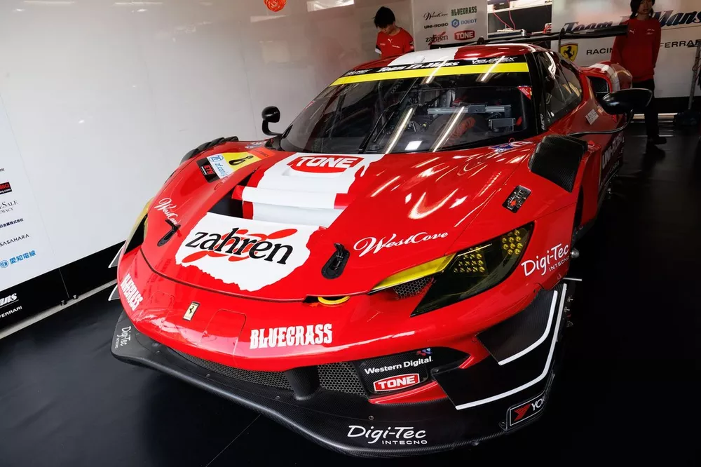 #6 UNI-ROBO BLUEGRASS FERRARI