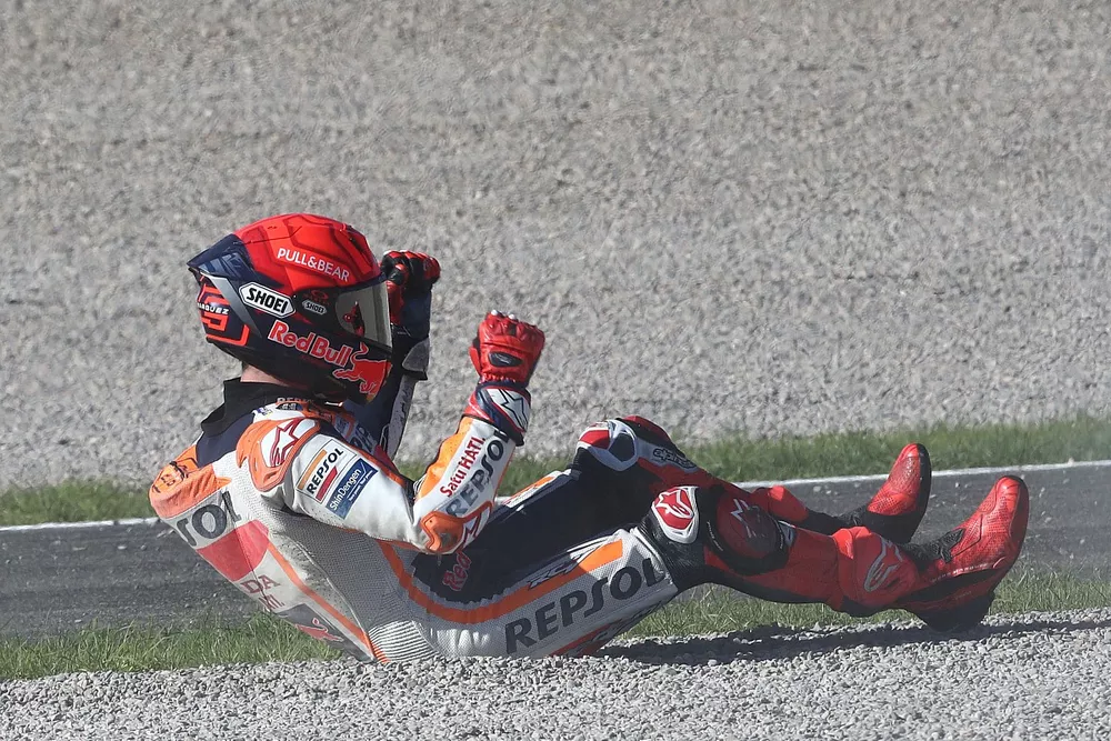Ca&iacute;da de Marc M&aacute;rquez, Repsol Honda Team 