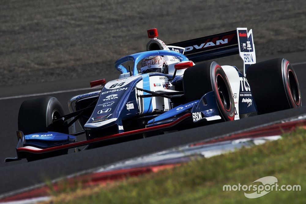 Okayama Super Formula: Makino fastest in practice