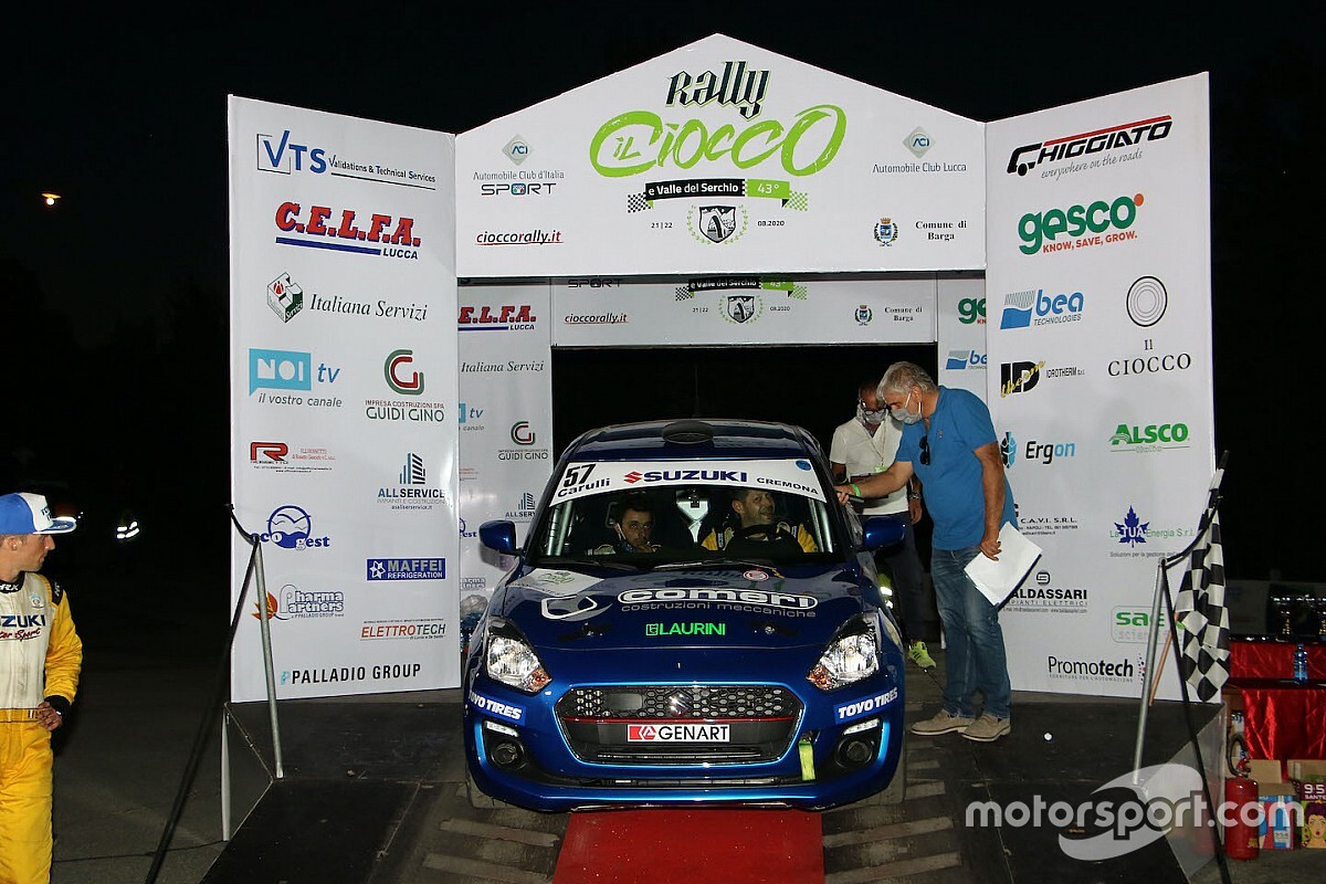 Suzuki Rally Cup: successo e leadership al Ciocco per Rivia