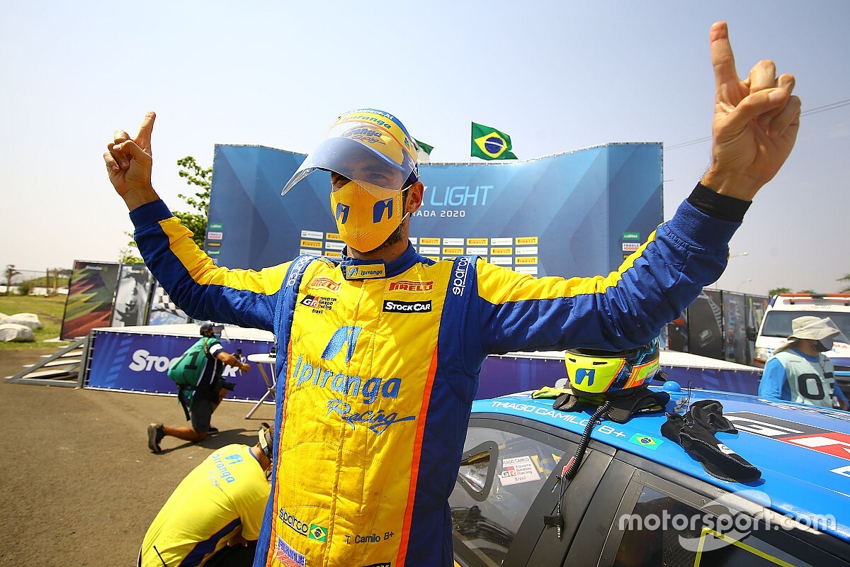 Stock Car: Camilo celebra pole e Ramos exalta 2º lugar mesmo com lastro
