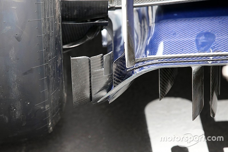 Sauber: c'è un diffusore modificato per ripulire la scia posteriore della C37