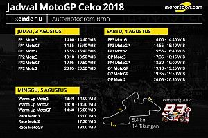 Jadwal lengkap MotoGP Ceko 2018