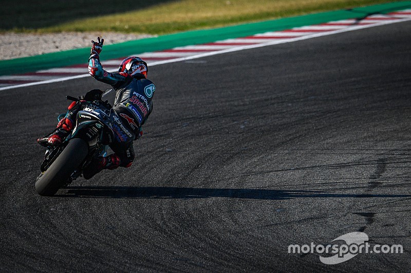 Avec 170 tours, Quartararo prend de l'avance avant le GP