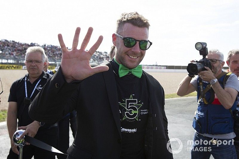 Jonathan Rea, Kawasaki Racing Team celebra su quinto título mundial