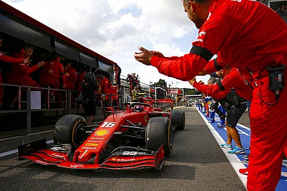 Fotogallery F1: la Ferrari torna a vincere a Spa con Leclerc