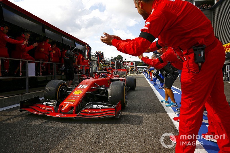 Leclerc, el ganador más joven de la historia de Ferrari