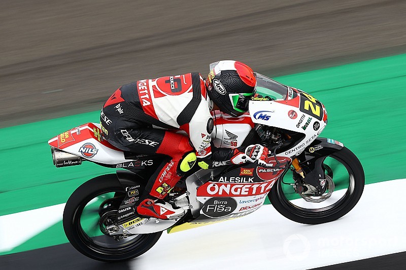 Moto3, Misano: prima pole del "giapporiccionese" Suzuki