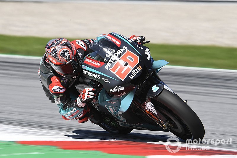 Quartararo s'accroche malgré une piste peu favorable à sa M1