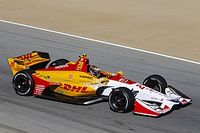 Hunter-Reay manda en la segunda práctica en Laguna Seca