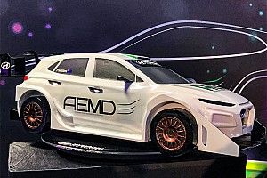 Paddon unveils world-first electric rally car project