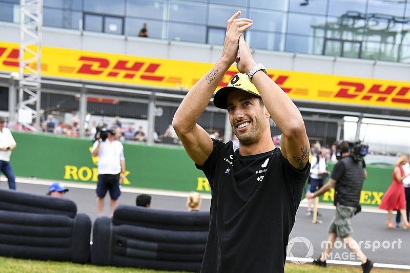 Ricciardo boldog, hogy megfogta a McLarent