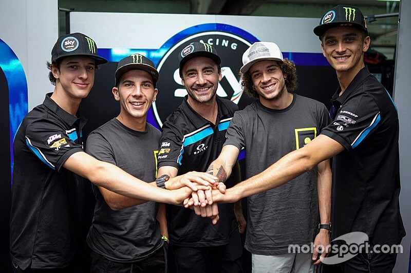 Sky e VR46 ancora insieme nel 2020: arriva Bezzecchi e torna Migno