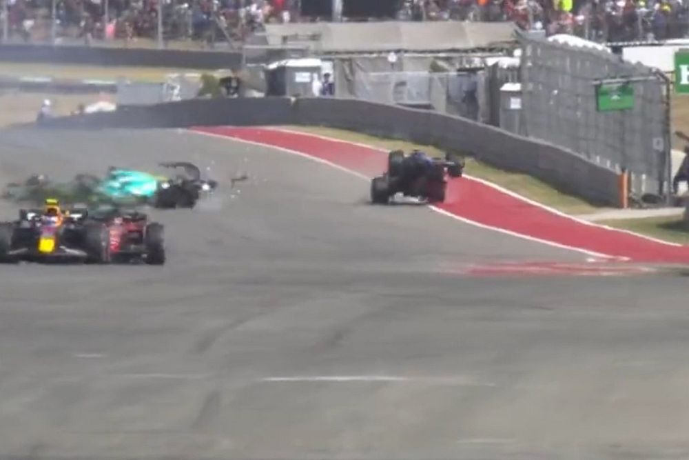 Vídeo: ¡Impactante accidente entre Alonso y Stroll en Austin!