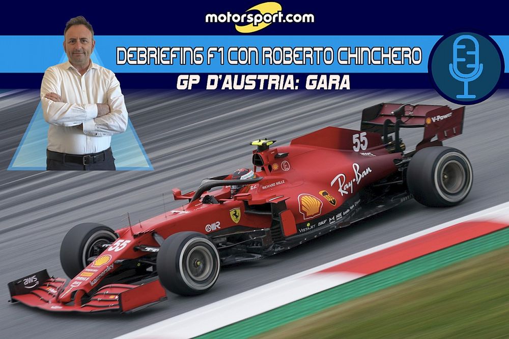 Cover "Debriefing F1 con Roberto Chinchero": GP d'Austria, Gara