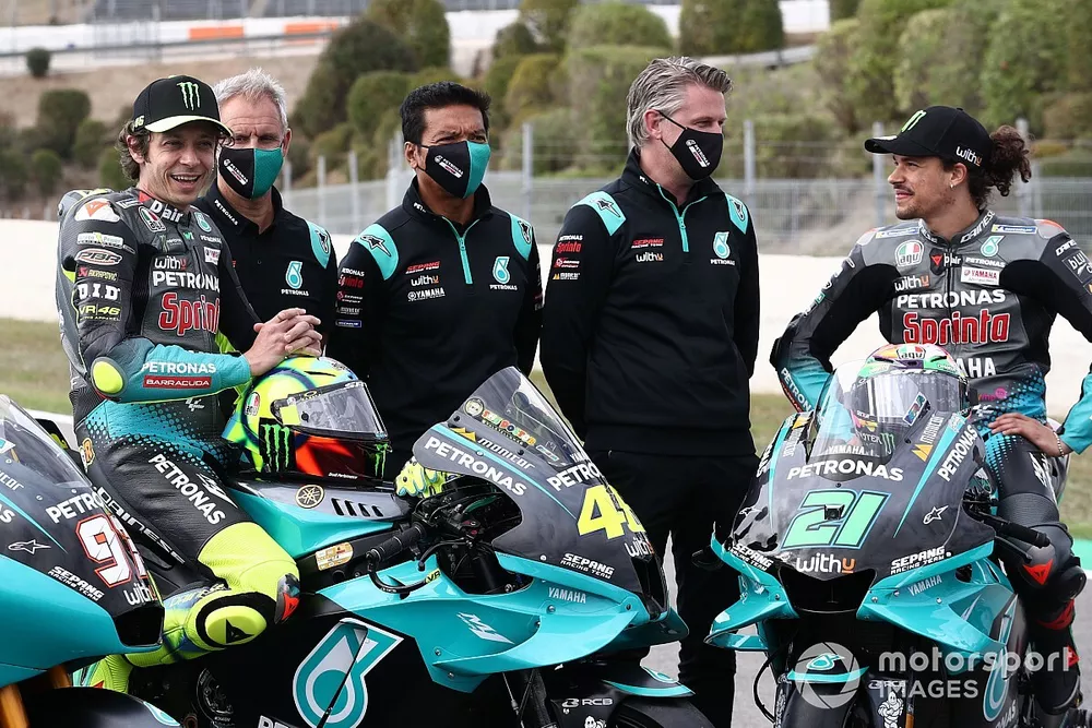 Valentino Rossi, Petronas Yamaha SRT, Wilco Zeelenberg, Razlan Razali, Johan Stigefelt, Petronas Yamaha SRT