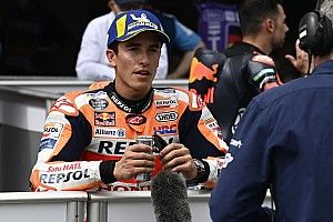 Márquez: “No me siento con la responsabilidad de tomar el relevo de Rossi”