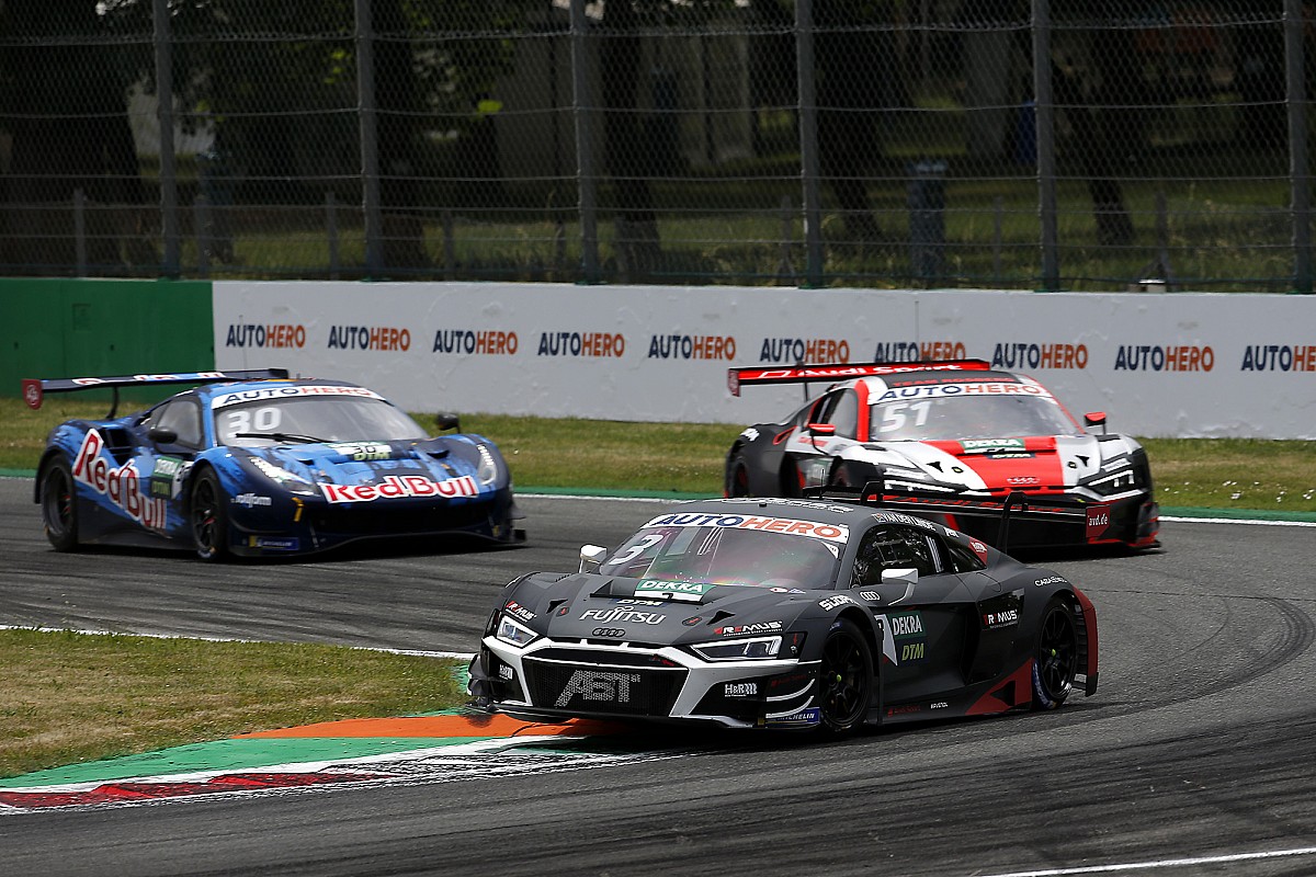 Van der Linde Podium Utama, Audi Dominasi Race 2 DTM Monza