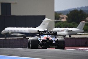 Alpine vuela alto en la F1 en Francia