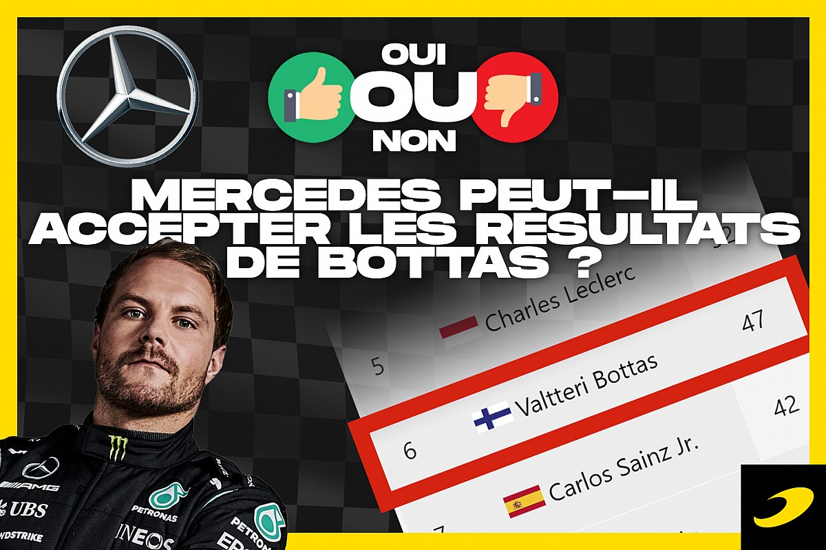 Débat - Mercedes peut-il accepter les résultats de Bottas ?