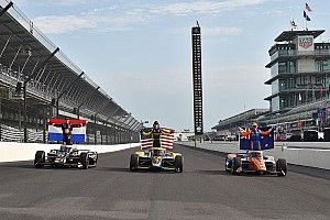 VIDEO: De volledige startopstelling voor de 105de Indianapolis 500
