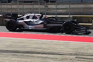 AlphaTauri werkt bijna 300 ronden af tijdens bandentest Pirelli