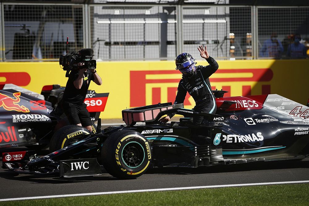 ハミルトン、初のスプリント予選レースで完敗。フェルスタッペンを倒すためにできることは「何もなかった」