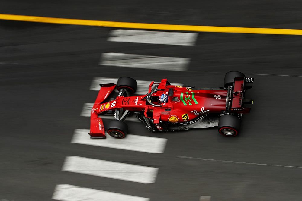 Leclerc: "Umarım vites kutusunda hasar yoktur"