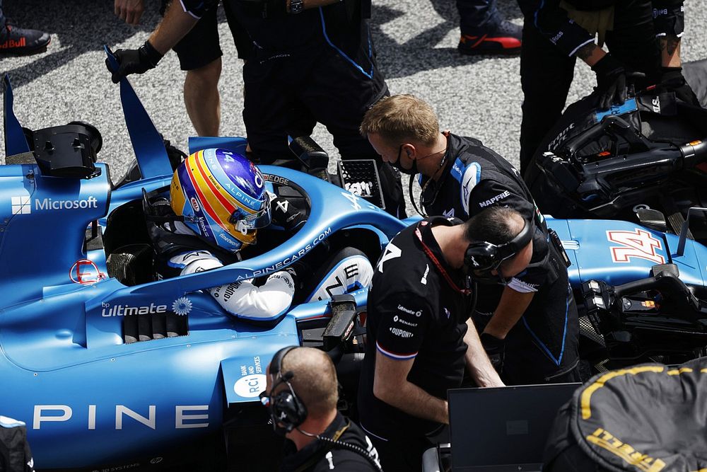 Alpine F1 elogia a Alonso por no buscar culpables ni excusas