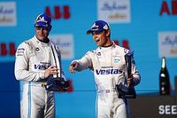 De Vries loses London E-Prix podium for robust defending