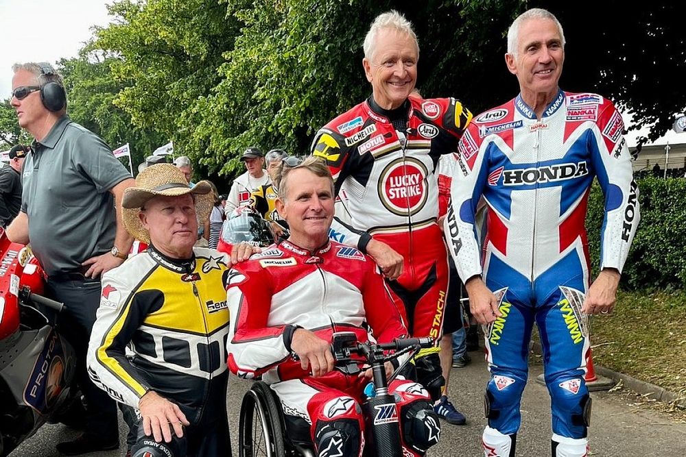 Vídeo: Rainey, Pedrosa, Doohan, Roberts y Schwantz, juntos en Goodwood