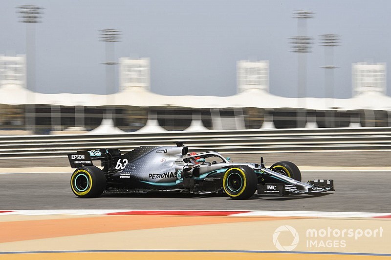 Russell futotta a bahreini 2. tesztnap leggyorsabb körét, Mick Schumacher hatodik az Alfával