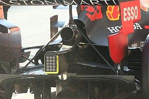 Tecnica Red Bull: sulla RB15 sono riapparsi i due tiranti nel retrotreno