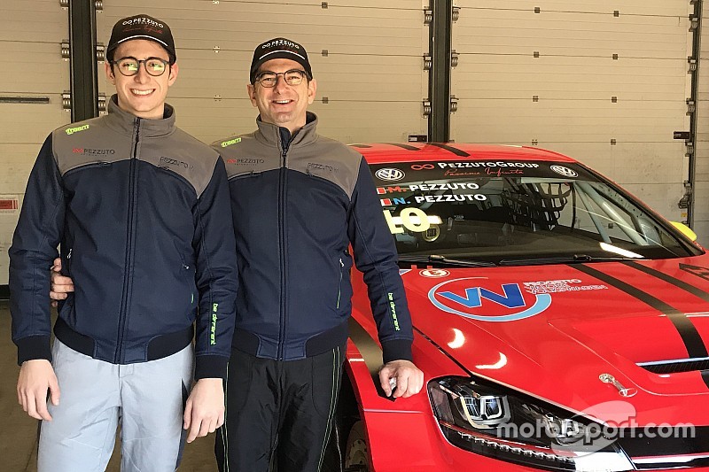 Massimiliano e Nicolò Pezzuto, una sfida in famiglia nel TCR DSG Endurance